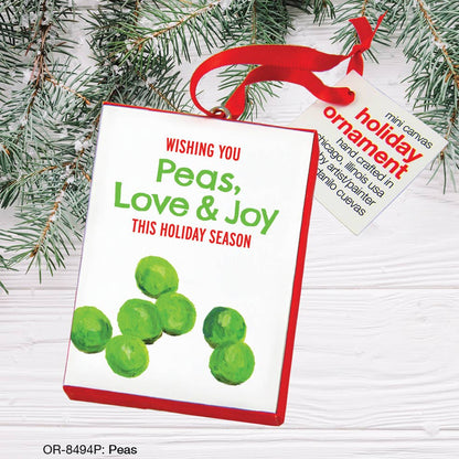 Peas, Ornament (OR-8494P)