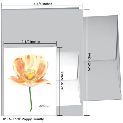 Poppy Courtly, Greeting Card (7778)