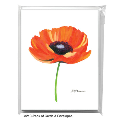 Poppy Essence, Greeting Card (7781)