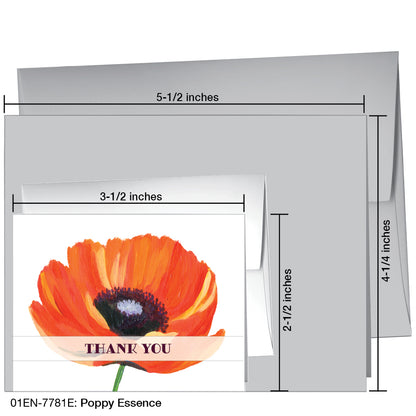 Poppy Essence, Greeting Card (7781E)