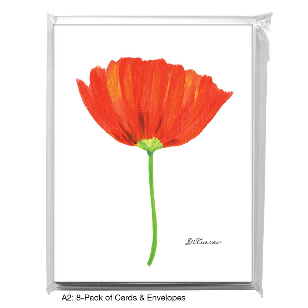 Poppy Devoted, Greeting Card (7782)