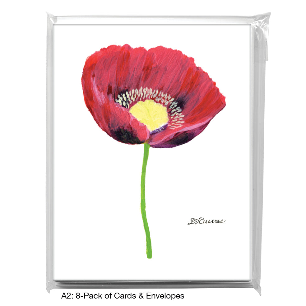 Poppy Supreme, Greeting Card (7784)