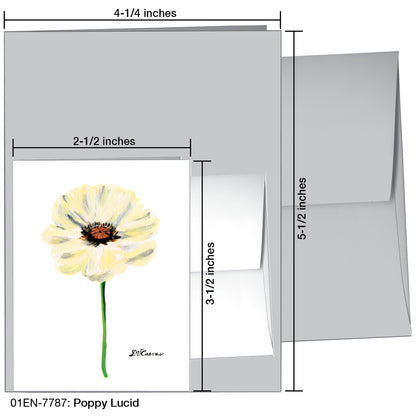 Poppy Lucid, Greeting Card (7787)