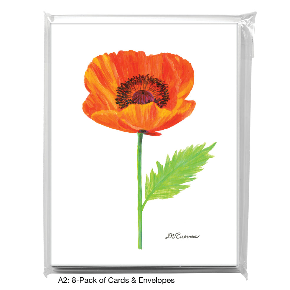 Poppy Nina, Greeting Card (7791)