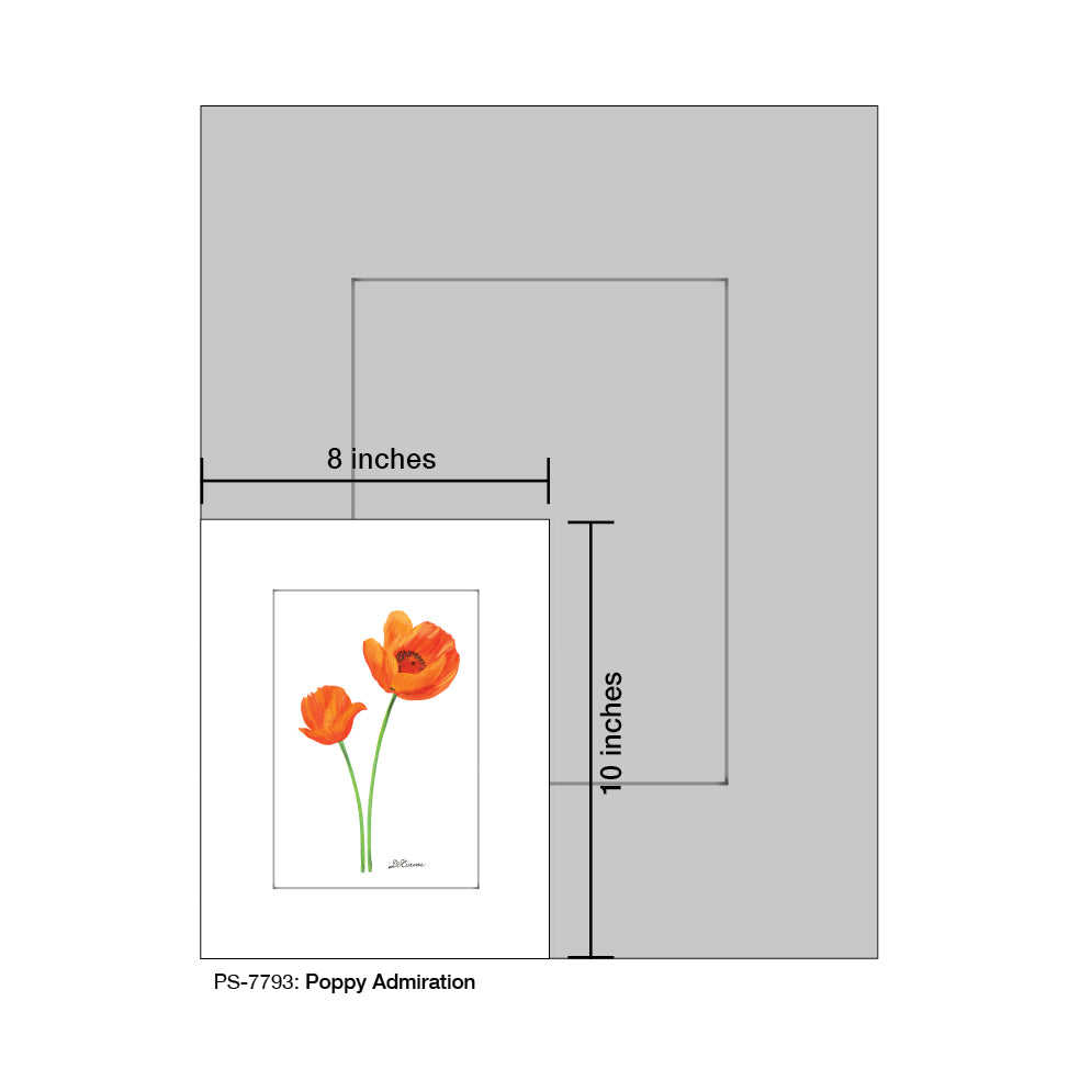 Poppy Admiration, Print (#7793)