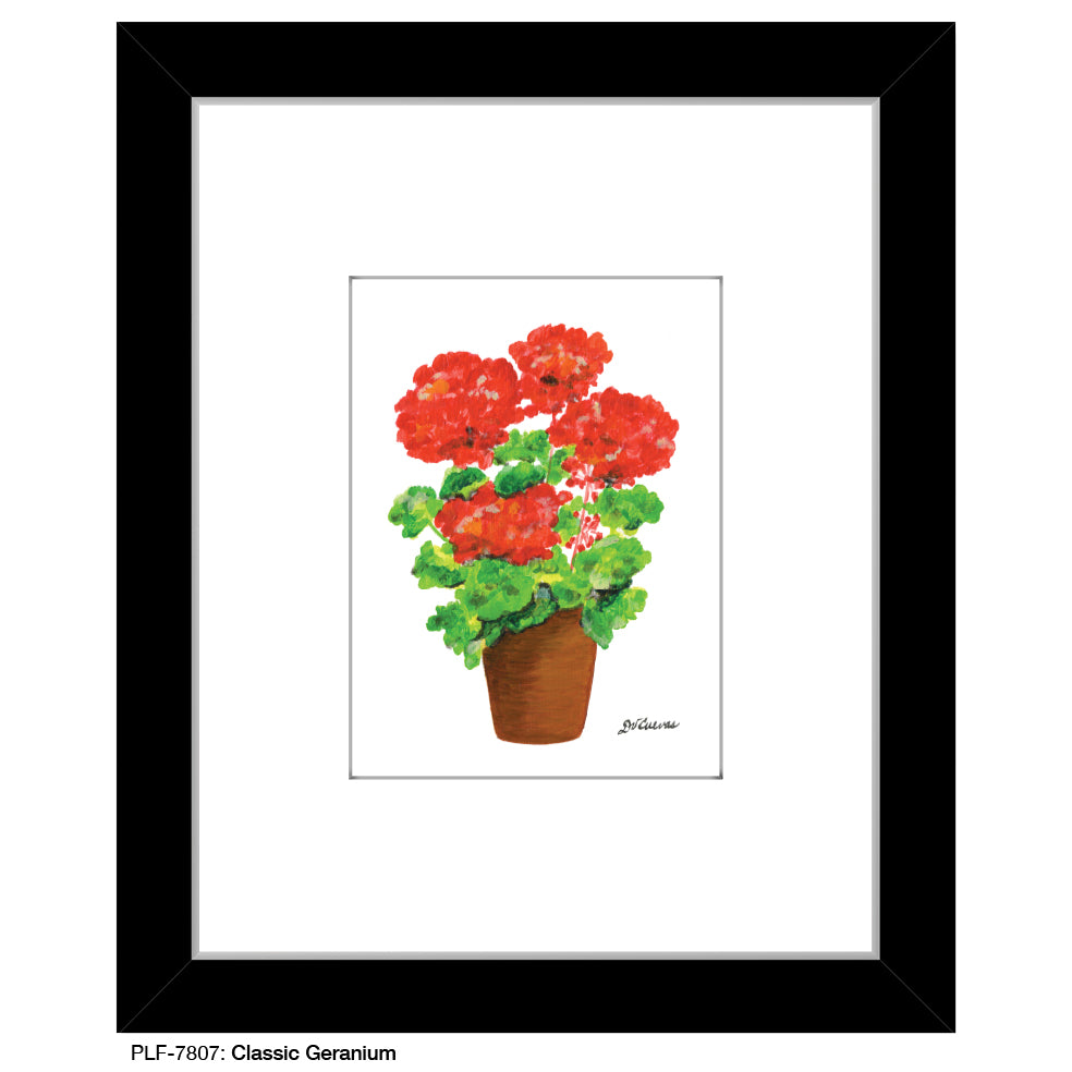 Classic Geranium, Print (#7807)