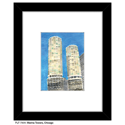 Marina Towers, Chicago, Print (#7809)