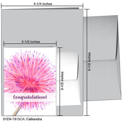 Calliandra, Greeting Card (7815CA)