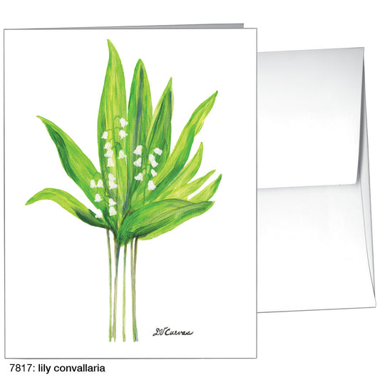 Lily Convallaria, Greeting Card (7817)