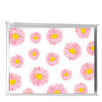 Chrysanthemum Blooms, Greeting Card (7820U)