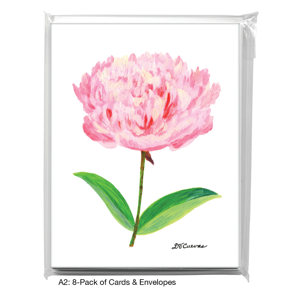 Light Peony, Greeting Card (7824)