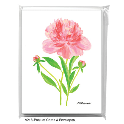 Peony Muse, Greeting Card (7826)