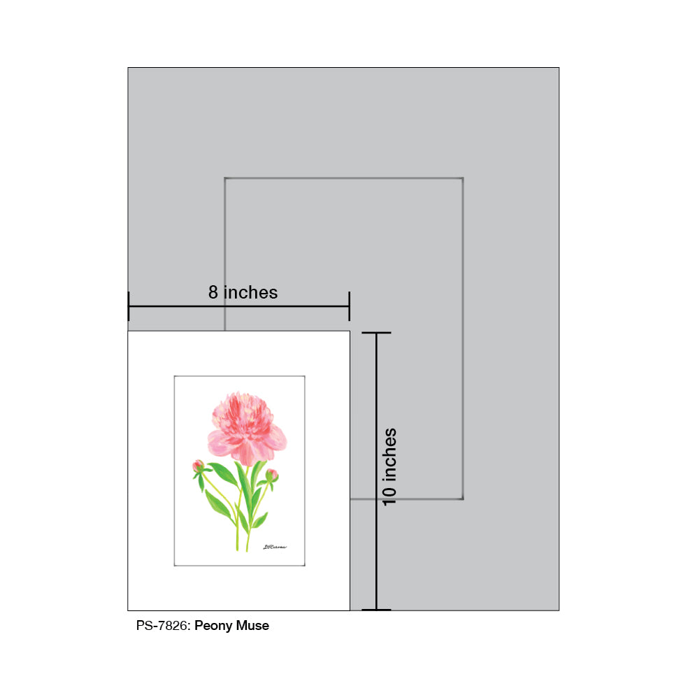 Peony Muse, Print, Print (#7826)