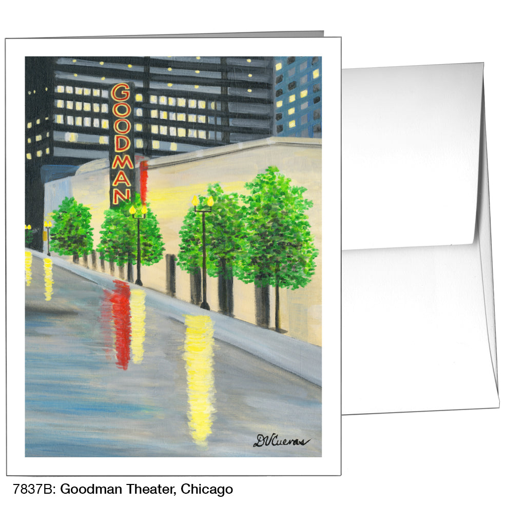 Goodman Theater, Chicago, Greeting Card (7837B)