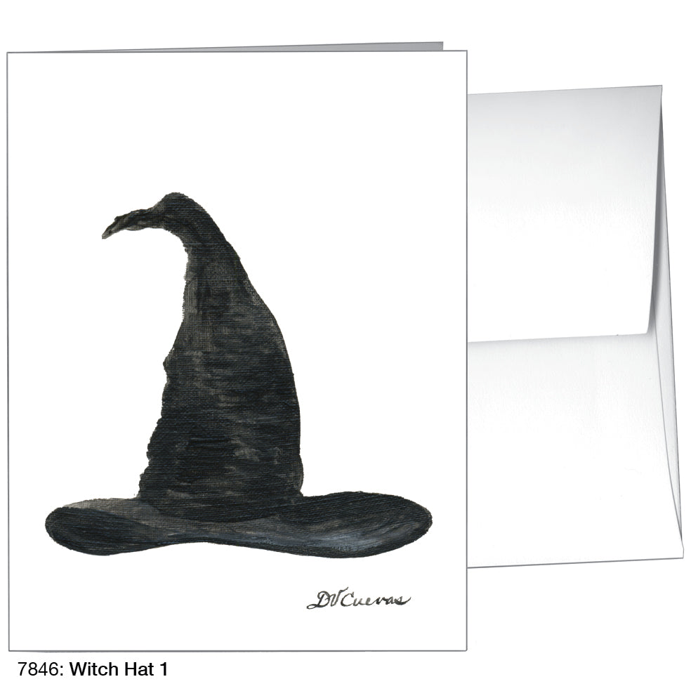 Witch Hat 1, Greeting Card (7846)