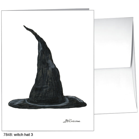 Witch Hat 3, Greeting Card (7848)