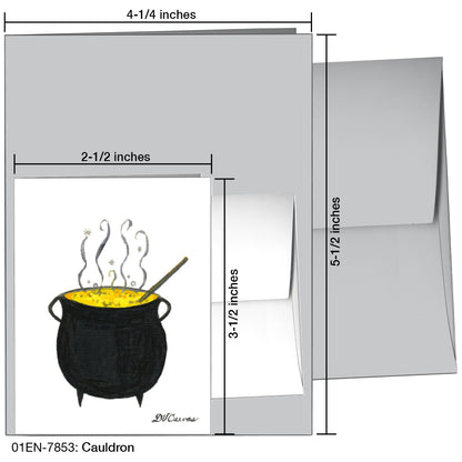 Cauldron, Greeting Card (7853)