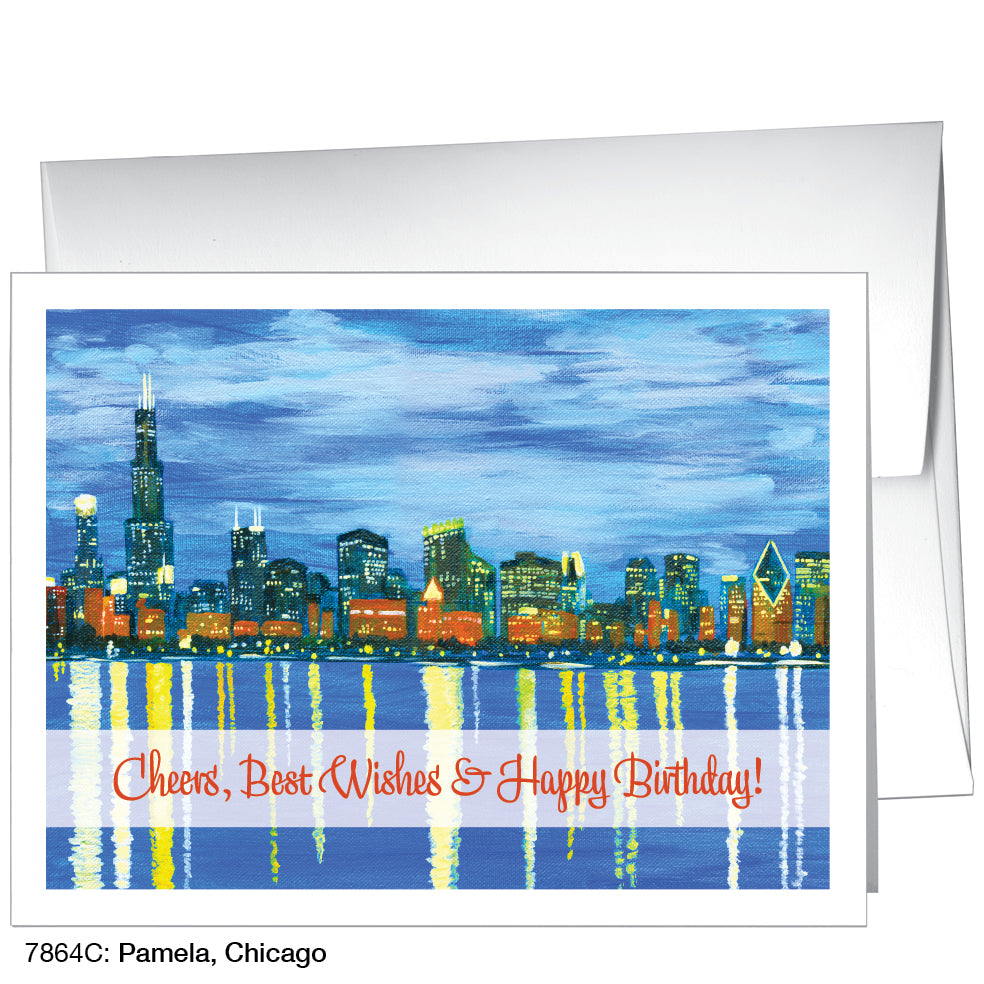 Pamela, Chicago, Greeting Card (7864C)