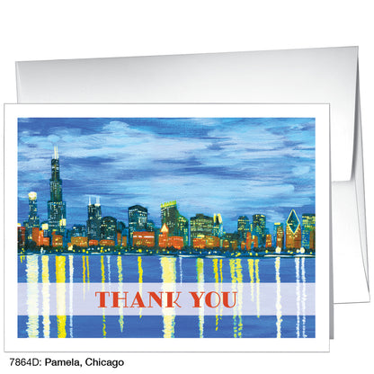 Pamela, Chicago, Greeting Card (7864D)