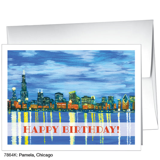 Pamela, Chicago, Greeting Card (7864K)