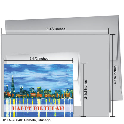 Pamela, Chicago, Greeting Card (7864K)