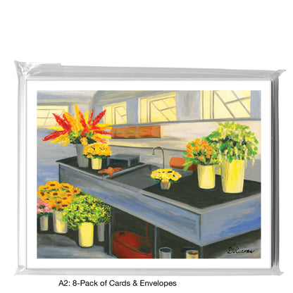 Potting Area, Greeting Card (7868E)