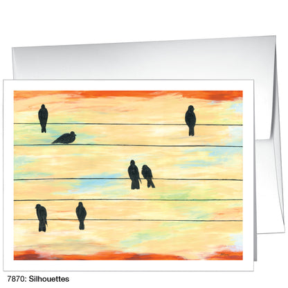 Silhouettes, Greeting Card (7870)