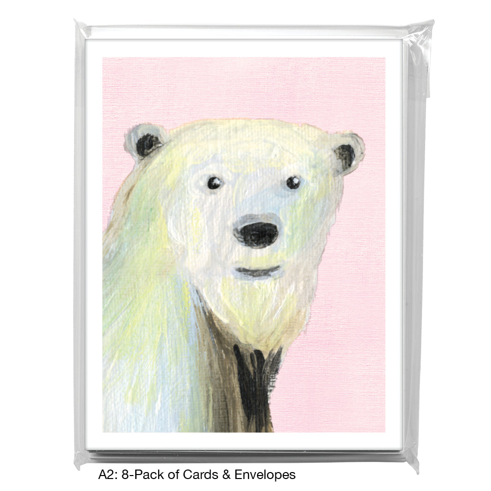 Winter Bear, Greeting Card (7877P)