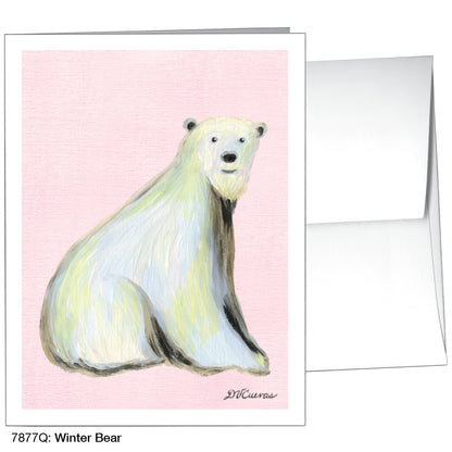 Winter Bear, Greeting Card (7877Q)