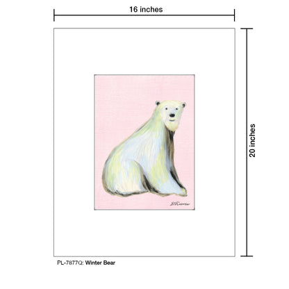 Winter Bear, Print (#7877Q)