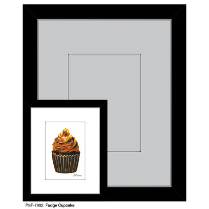 Fudge Cupcake, Print (#7892)