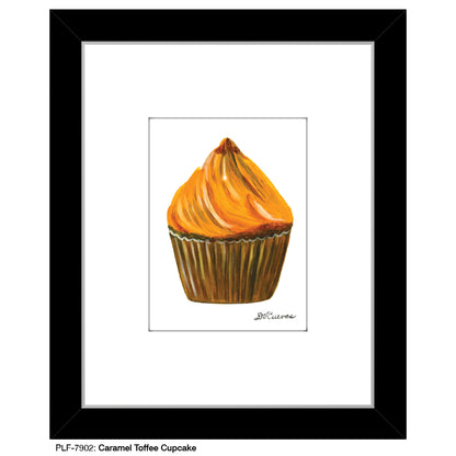 Caramel Toffee Cupcake, Print (#7902)