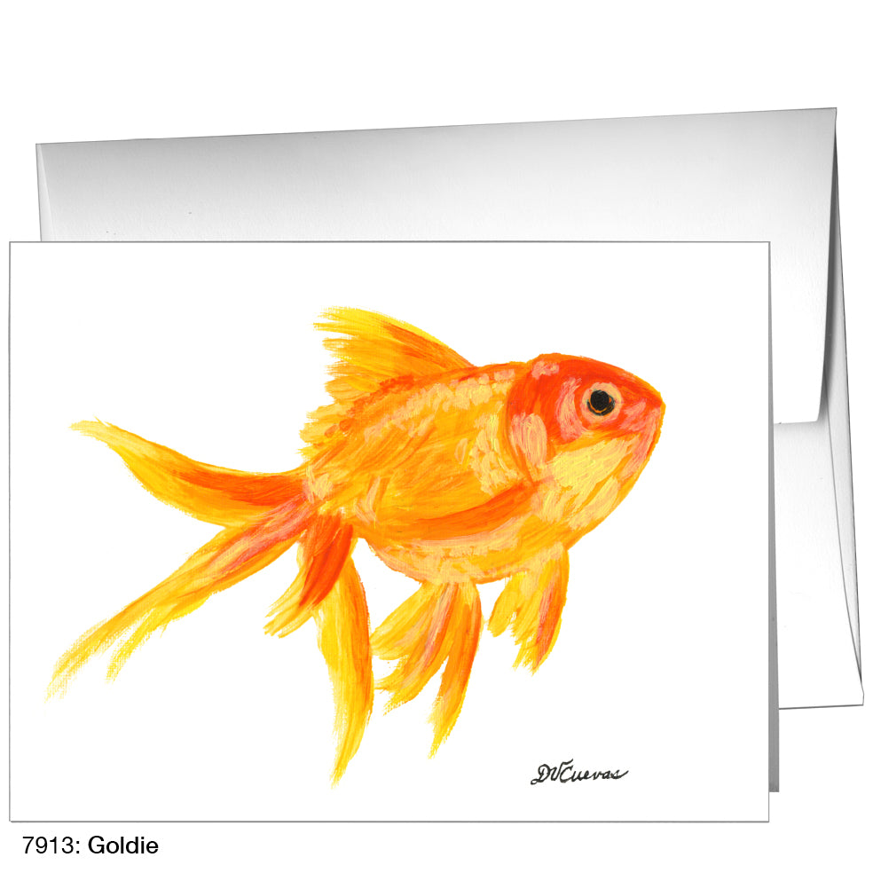 Goldie, Greeting Card (7913)