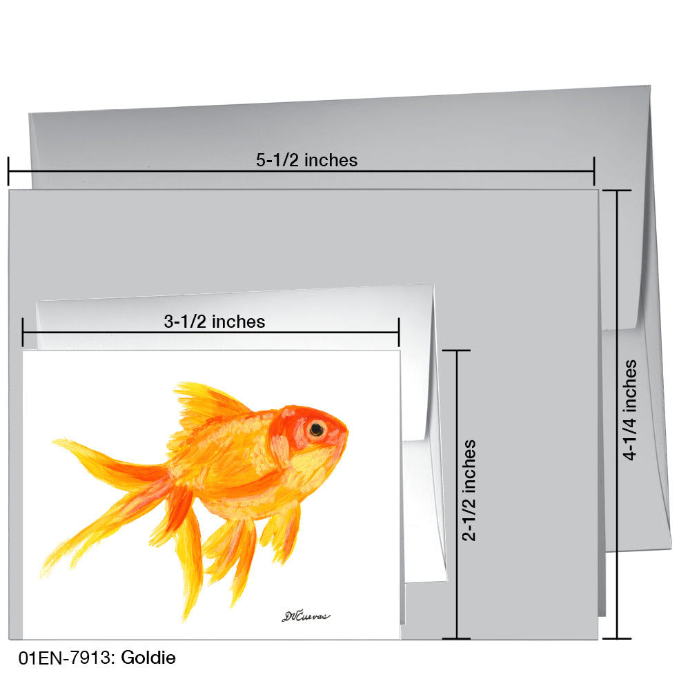 Goldie, Greeting Card (7913)