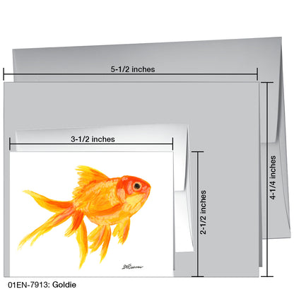 Goldie, Greeting Card (7913)