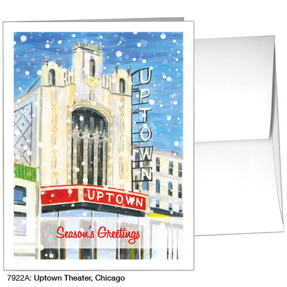 Uptown Theater, Chicago, Greeting Card (7922A)