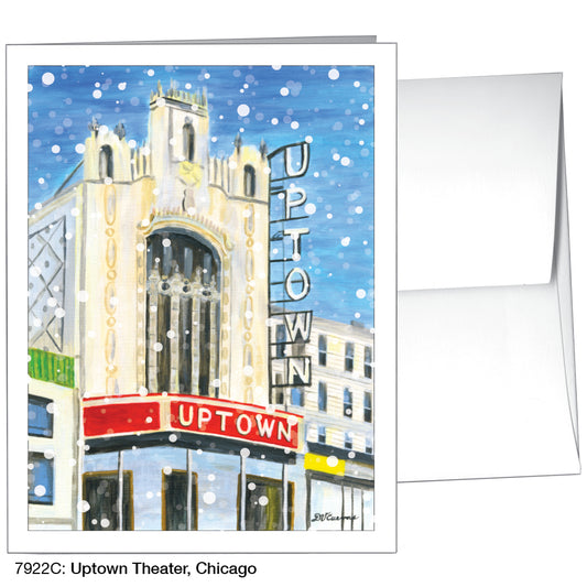 Uptown Theater, Chicago, Greeting Card (7922C)