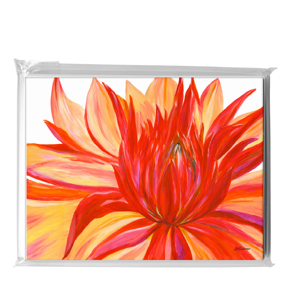 Dahlia Bloom, Greeting Card (7930)