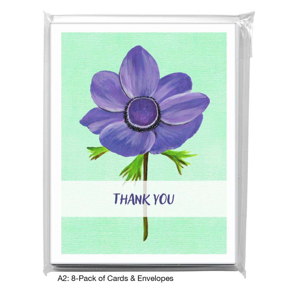 Anemone Head, Greeting Card (7942EA)