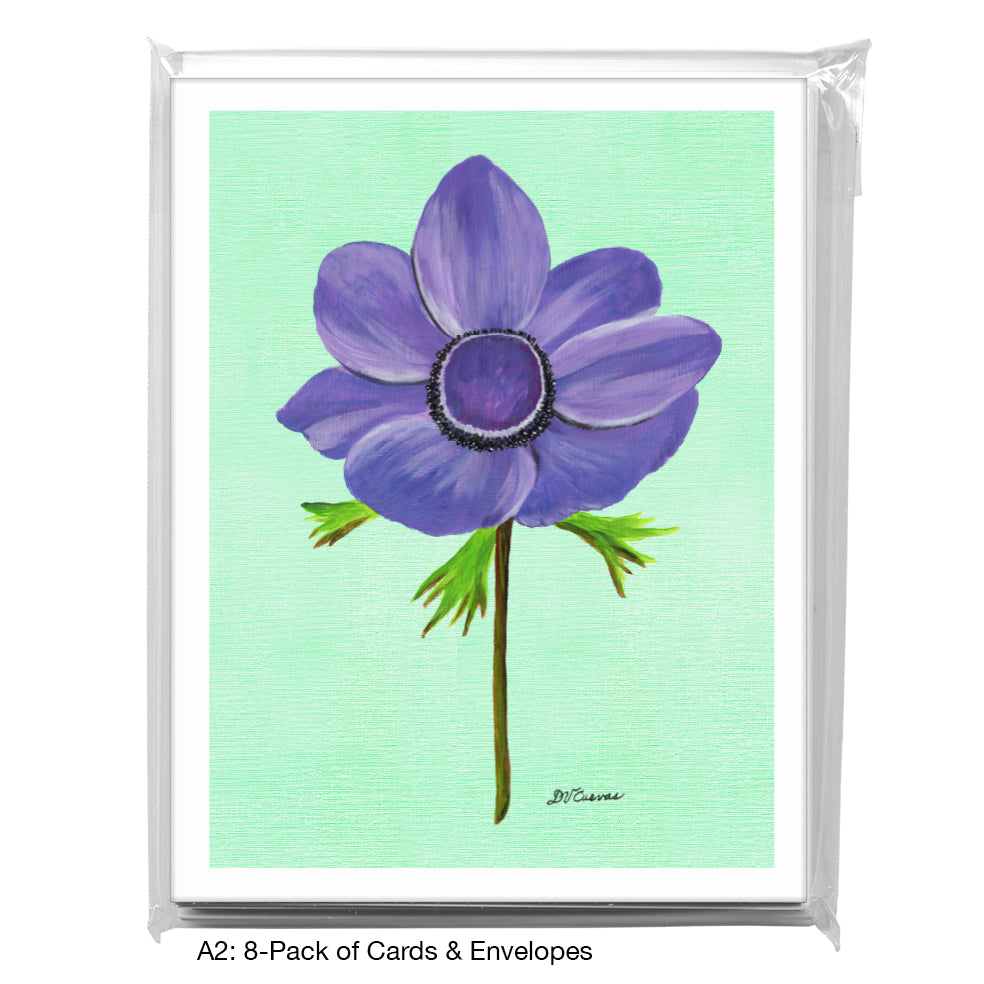 Anemone Head, Greeting Card (794G)