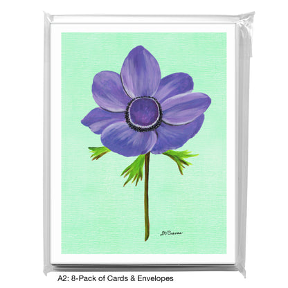 Anemone Head, Greeting Card (794G)