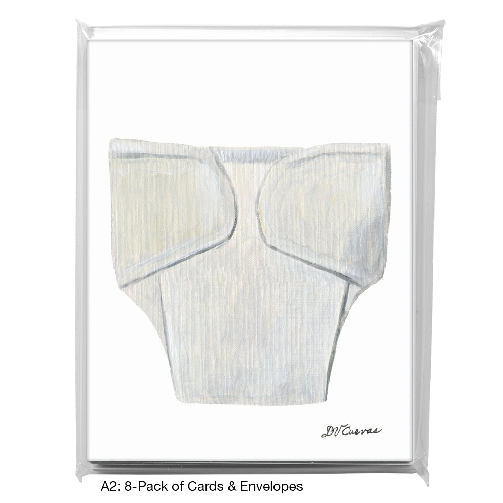 Diaper, Greeting Card (7946)