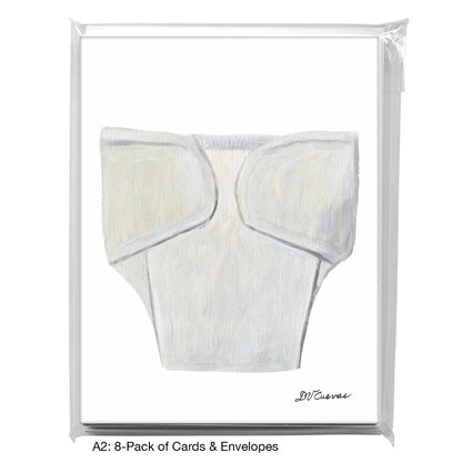 Diaper, Greeting Card (7946)