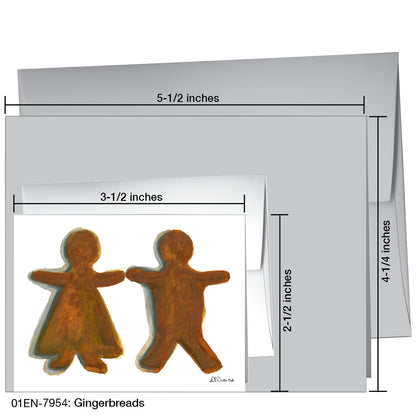 Gingerbreads, Greeting Card (7954)