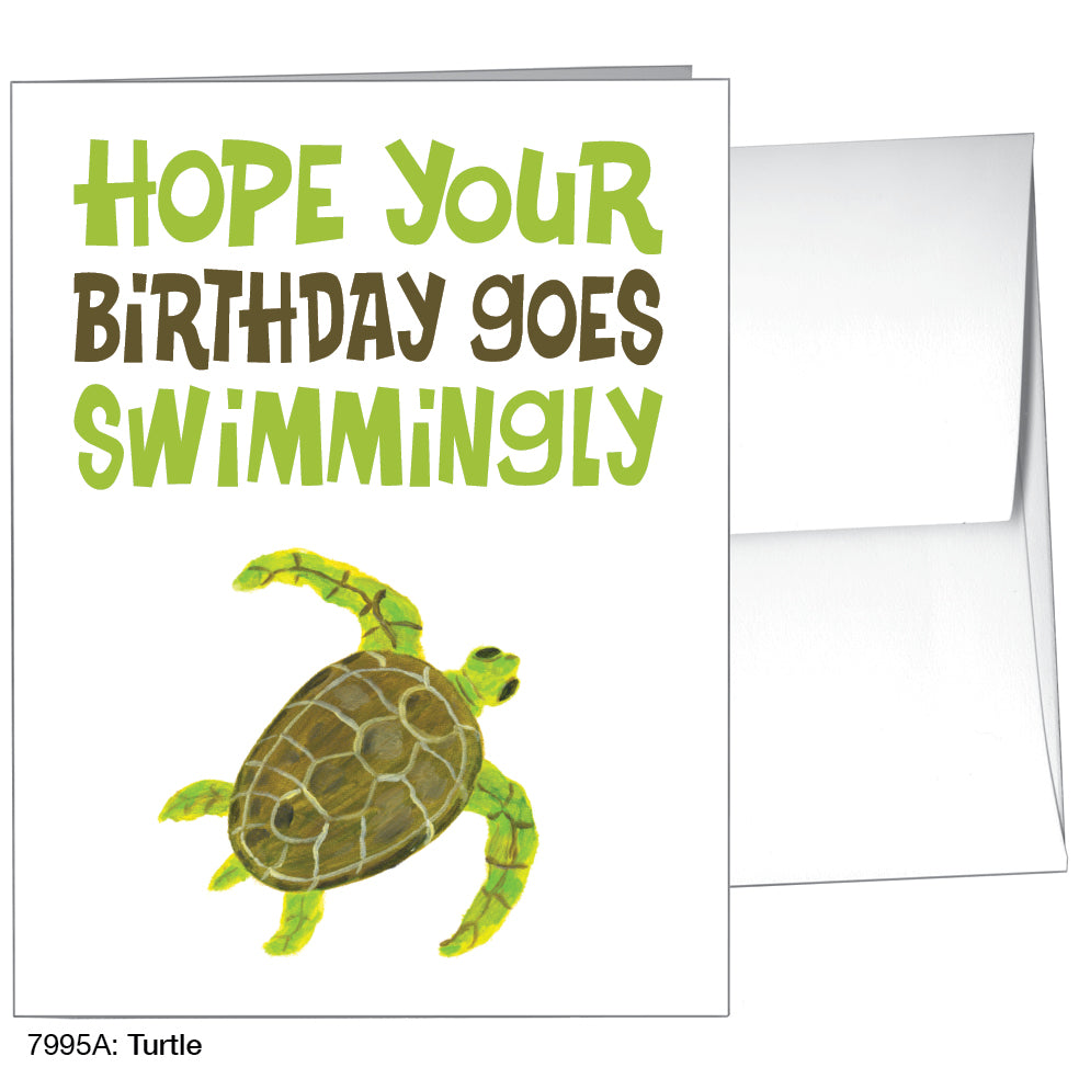 Turtle, Greeting Card (7995A)