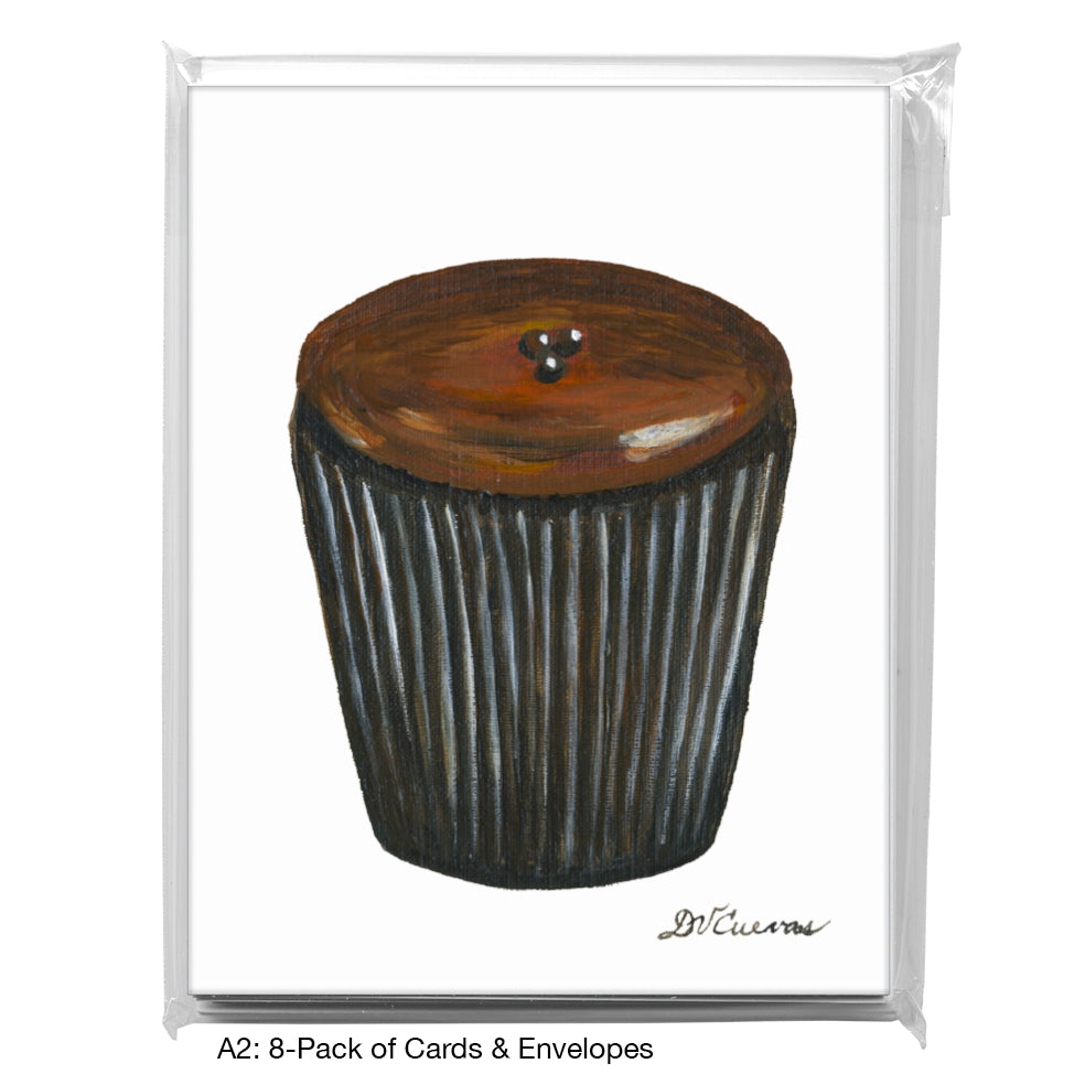 Cupcake Richness, Greeting Card (7996)