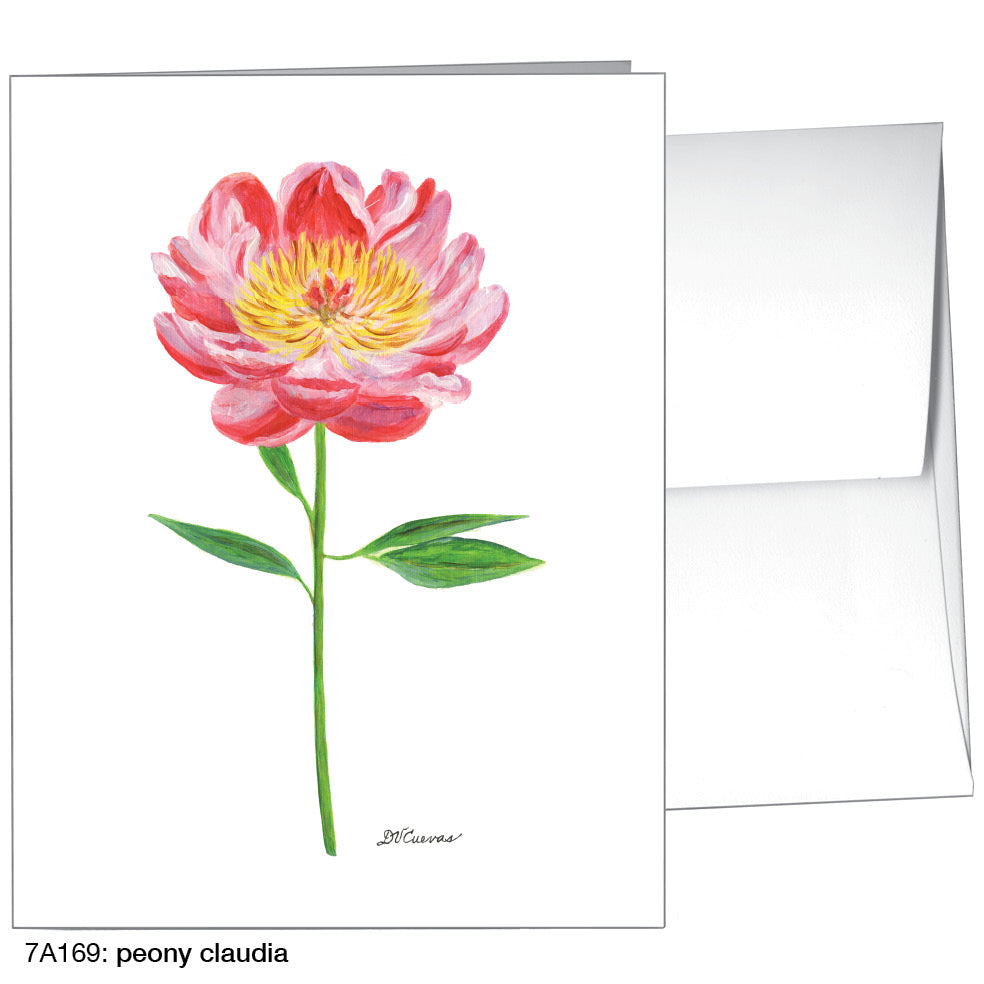 Peony Claudia, Greeting Card (8345)