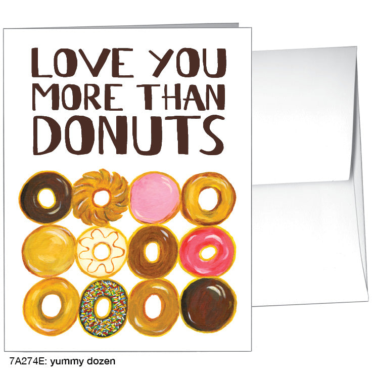 Yummy Dozen, Greeting Card (8414E)