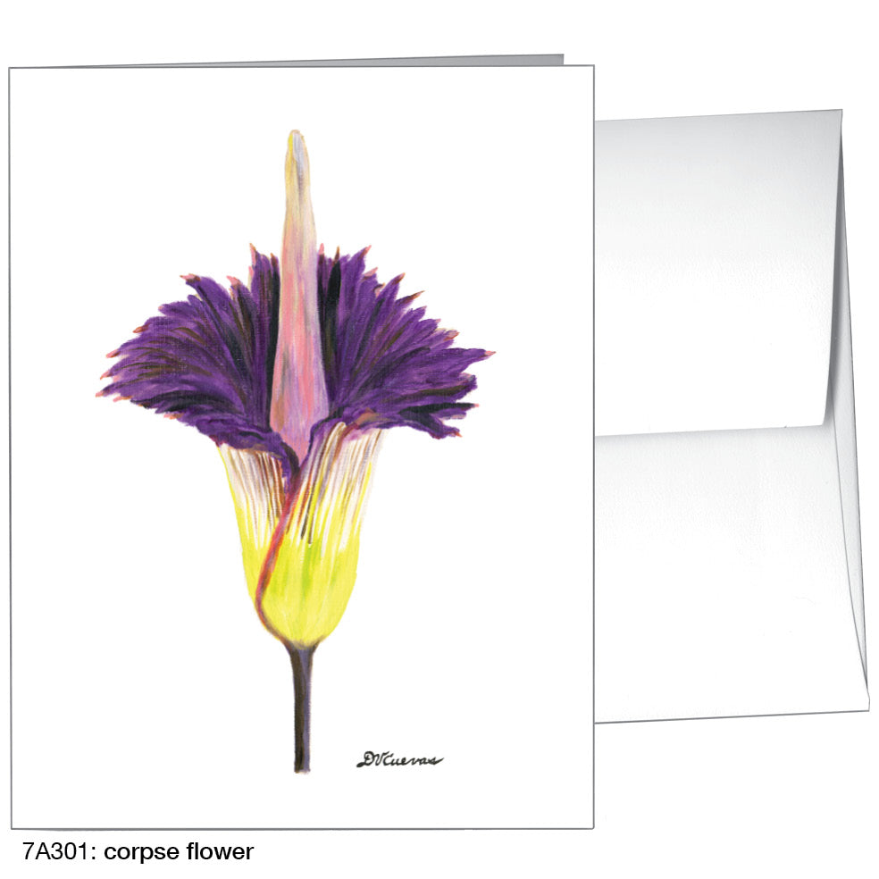 Corpse Flower, Greeting Card (8435)