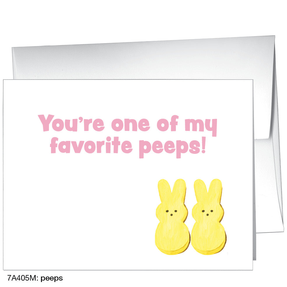 Peeps, Greeting Card (8580M)